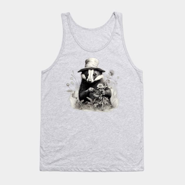 Badger Tank Top by VelvetEasel